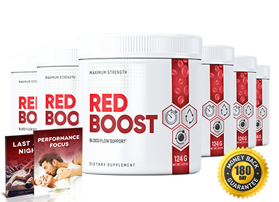 Red Boost six bottles